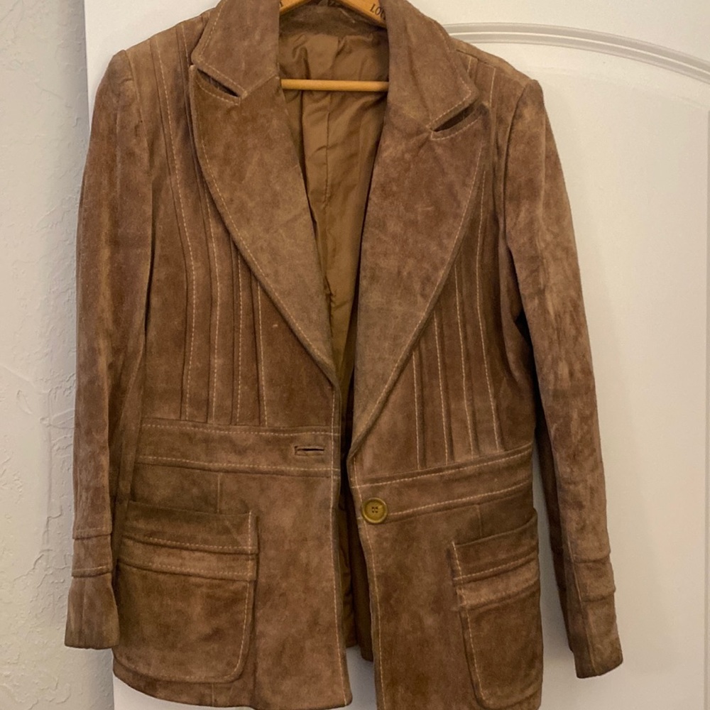 Vintage suede jacket